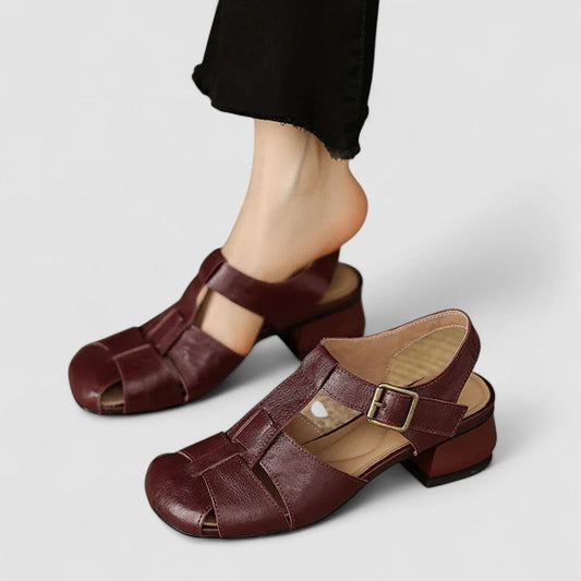 Mika | Elegant Comfort Sandals with Buckle Fastening