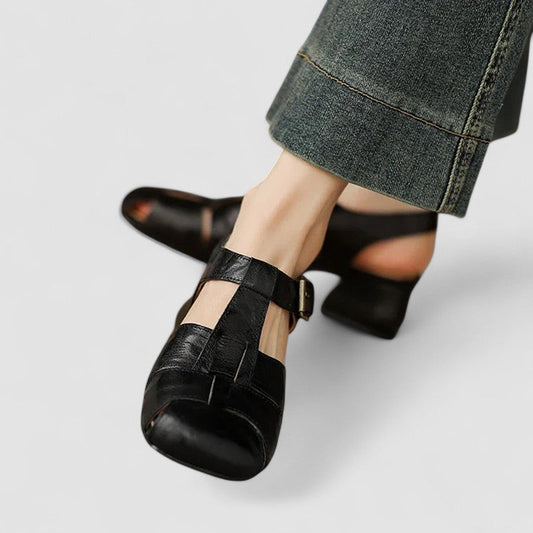 Mika | Elegant Comfort Sandals with Buckle Fastening