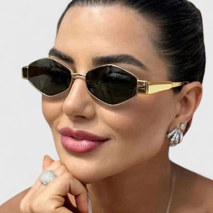 Diana | Refined Vintage Hexagonal Sunglasses
