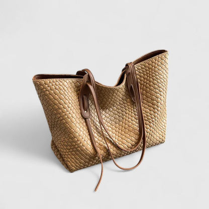 Gisele | Chic Woven Tote Bag