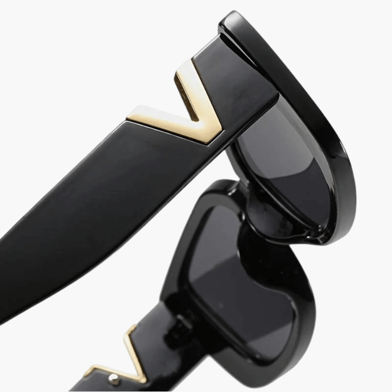 Elke | Bold Vintage Oval Sunglasses