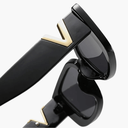 Elke | Bold Vintage Oval Sunglasses