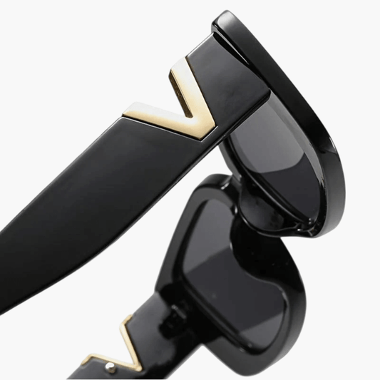 Elke | Bold Vintage Oval Sunglasses