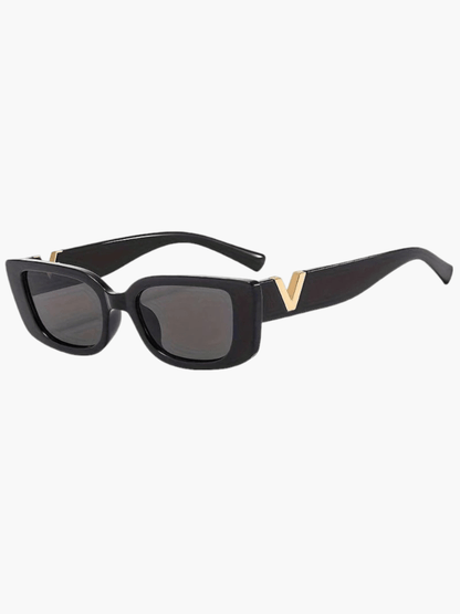 Elke | Bold Vintage Oval Sunglasses