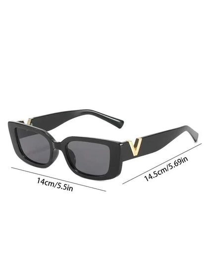 Elke | Bold Vintage Oval Sunglasses
