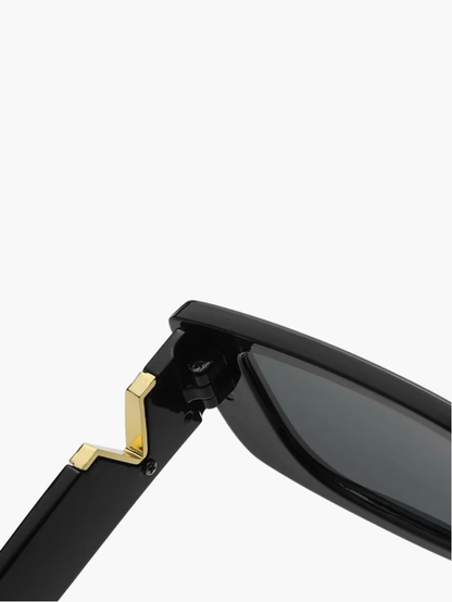 Elke | Bold Vintage Oval Sunglasses