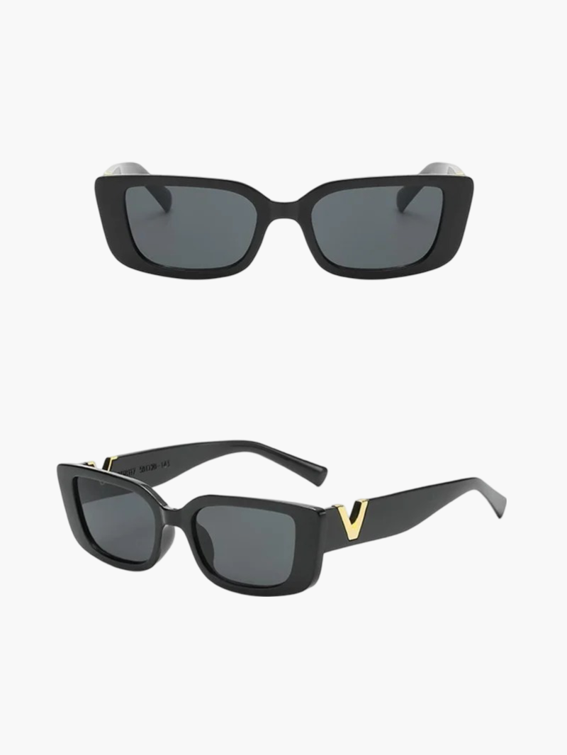 Elke | Bold Vintage Oval Sunglasses