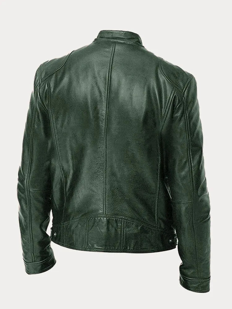 Jaspar | Casual Leather Jacket for Men
