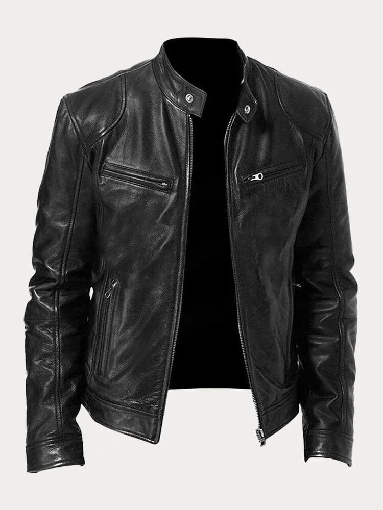 Jaspar | Casual Leather Jacket for Men