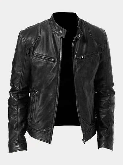 Jaspar | Casual Leather Jacket for Men