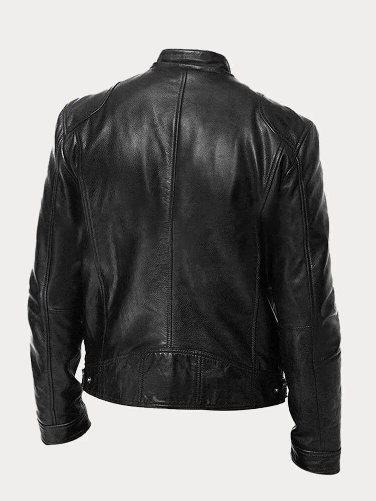 Jaspar | Casual Leather Jacket for Men