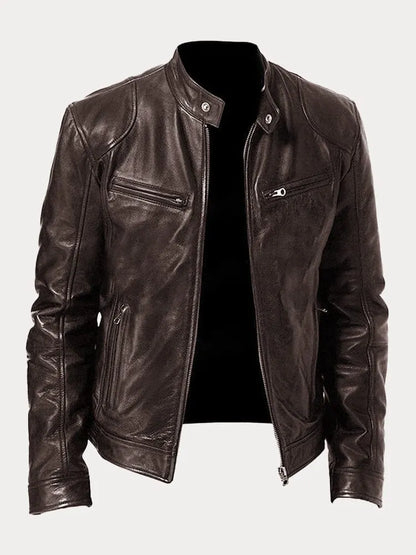 Jaspar | Casual Leather Jacket for Men
