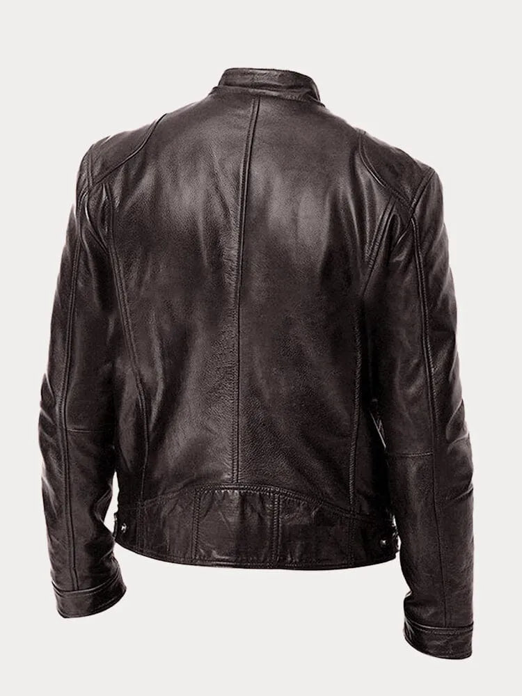 Jaspar | Casual Leather Jacket for Men