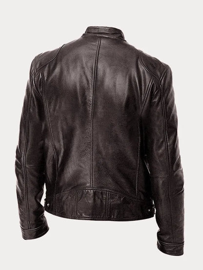 Jaspar | Casual Leather Jacket for Men