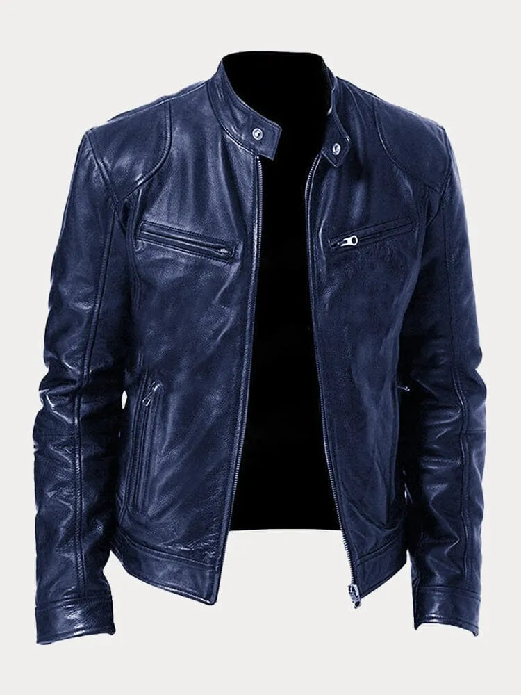 Jaspar | Casual Leather Jacket for Men