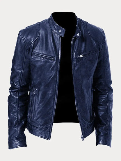 Jaspar | Casual Leather Jacket for Men