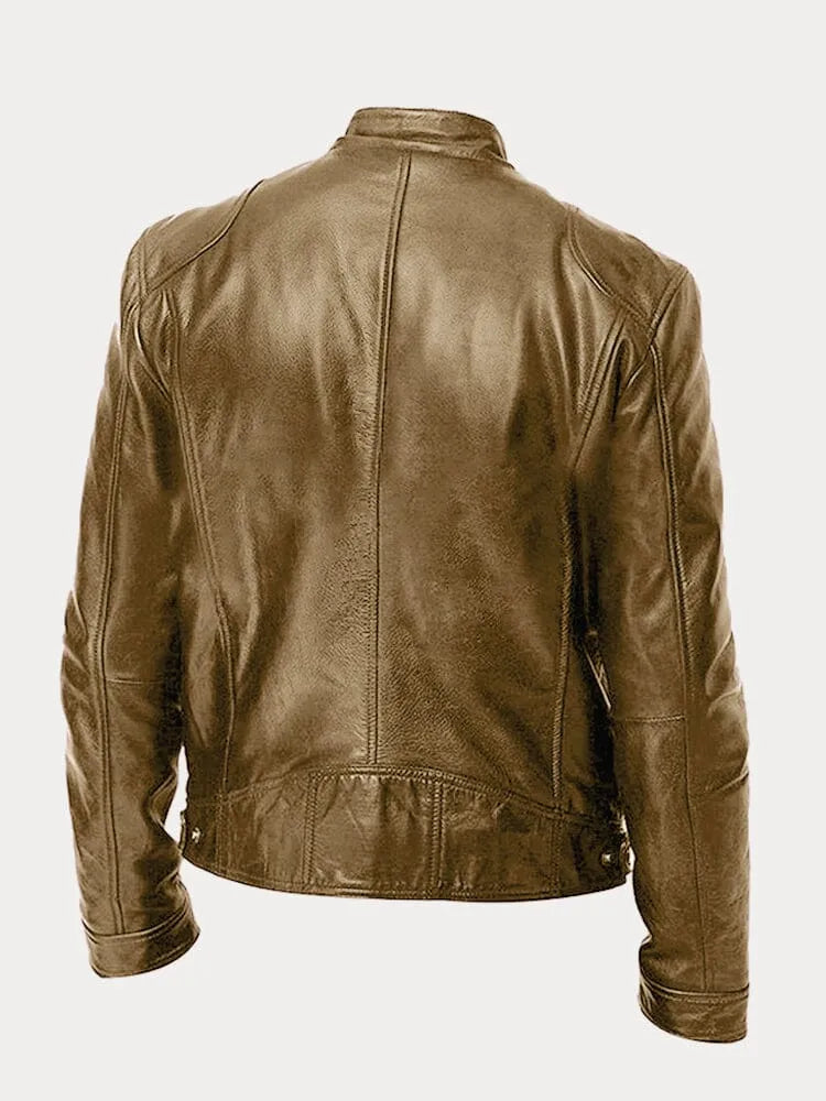 Jaspar | Casual Leather Jacket for Men