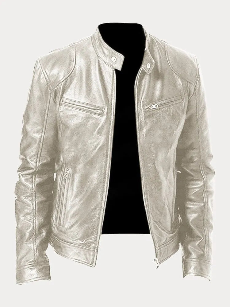 Jaspar | Casual Leather Jacket for Men