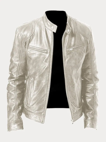 Jaspar | Casual Leather Jacket for Men