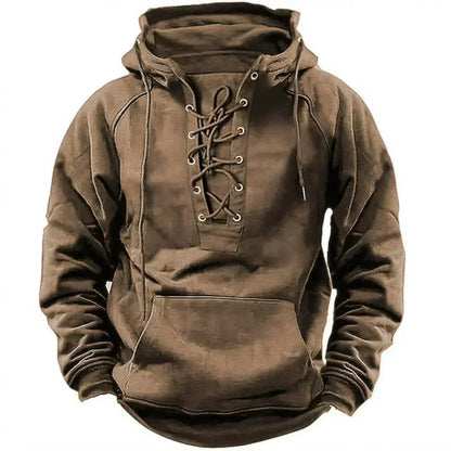Hunter | Rugged Fleece Winter Hoodie for Men