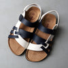 Navy and White