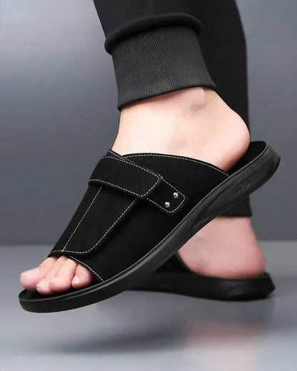 Christian | Fashionable Suede-Look Sandals for Men