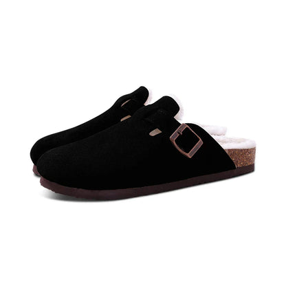 Liesl | Orthopaedic Slippers in Faux Suede