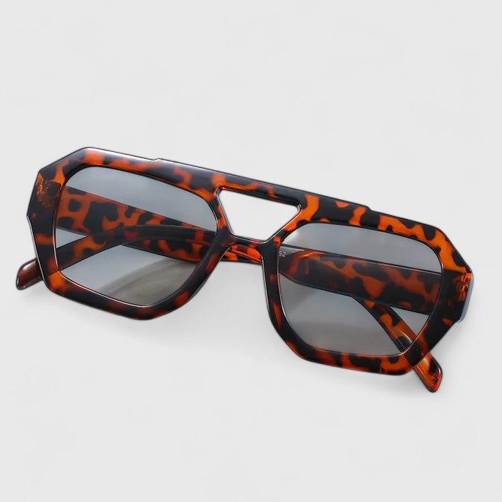 Alma | Leopard Print Sunglasses