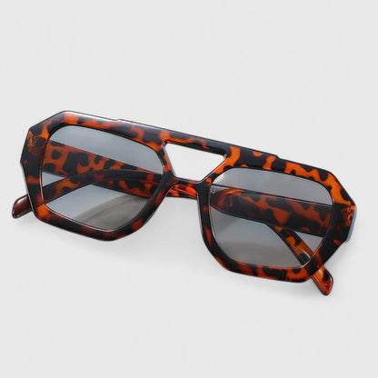Alma | Leopard Print Sunglasses