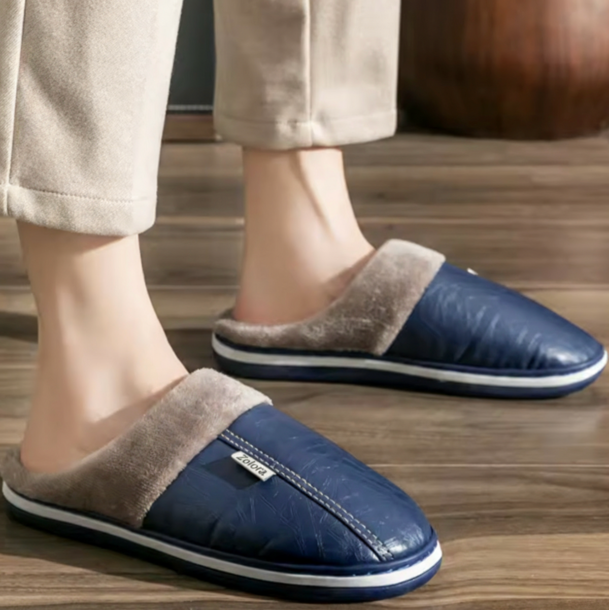 Brodie | Leather Slippers