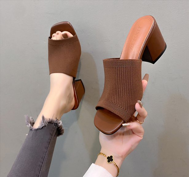 Stephanie | Fashionable Summer Sandals with Stable Block Heel