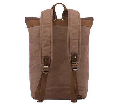 Launceston waxed canvas backpack — Beverley Lane