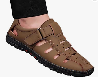 Chard | Distinctive Leather Sandals for Men with Adjustable Straps
