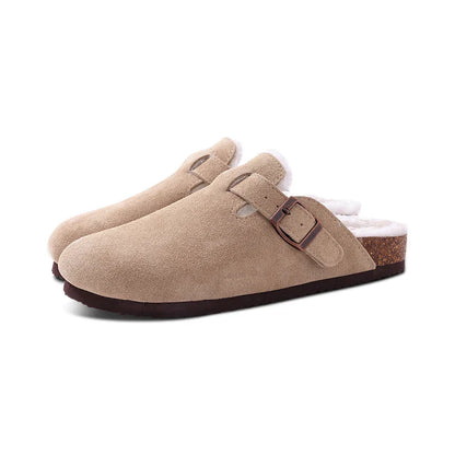 Liesl | Orthopaedic Slippers in Faux Suede