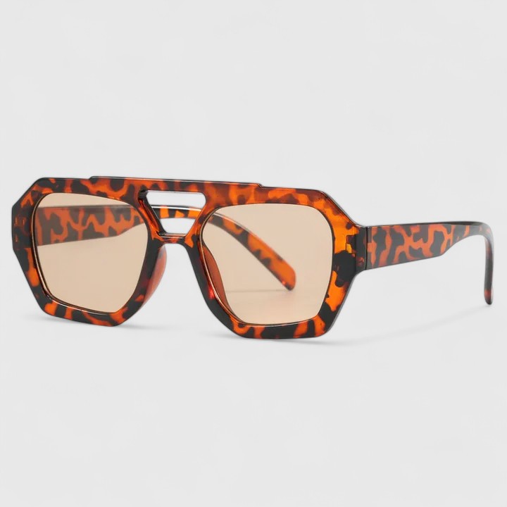 Alma | Leopard Print Sunglasses