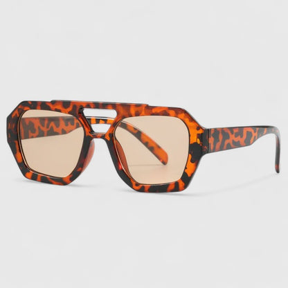 Alma | Leopard Print Sunglasses