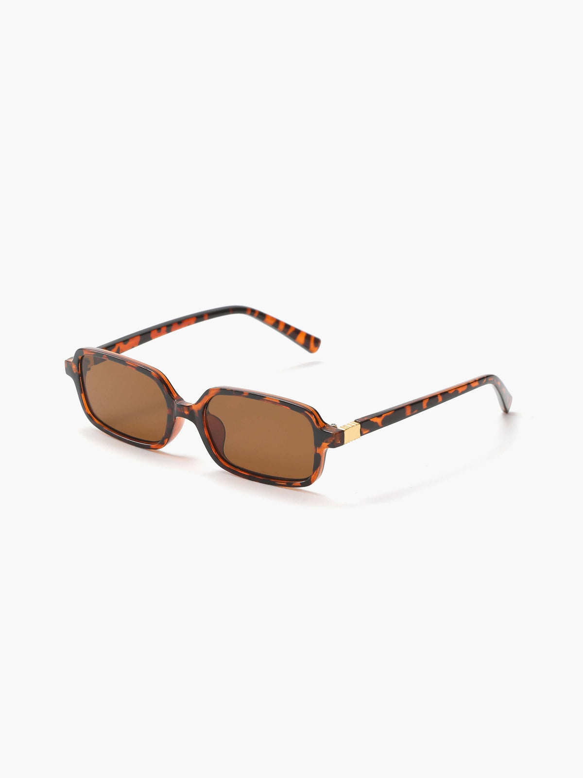 Elle | Glamorous Rectangular Sunglasses