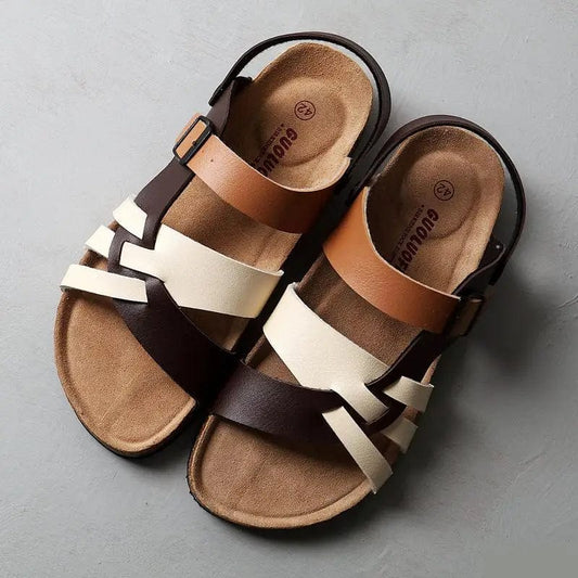 Kirsten | Multi-Strap Sandals with Buckle