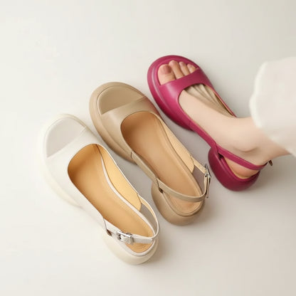 Emily | Orthopaedic Sandals with Open Heel for Summer