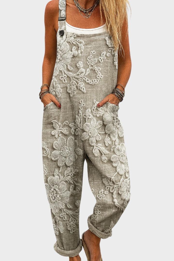 Albany | Relaxed Wide-Leg Overalls