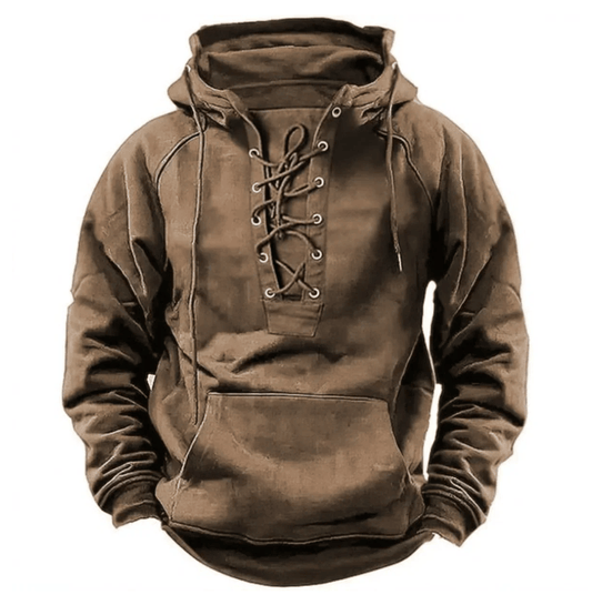 Hunter | Rugged Fleece Winter Hoodie for Men