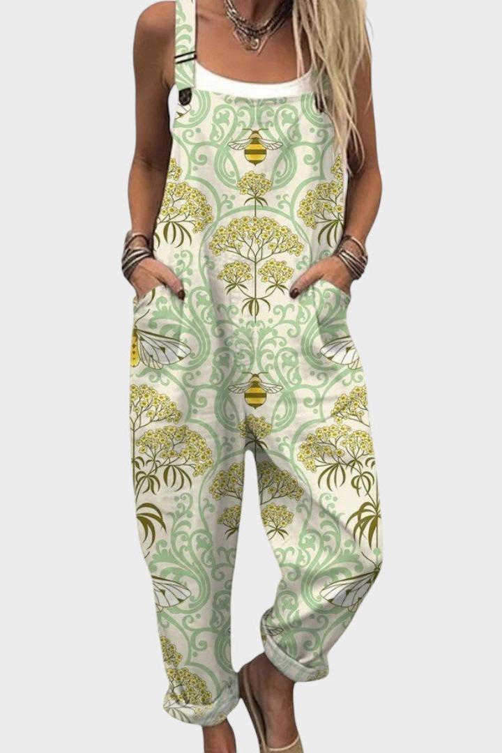 Nelson Lakes | Relaxed Wide-Leg Overalls