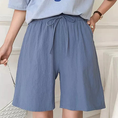 Yui | Elegant High-Waist Shorts