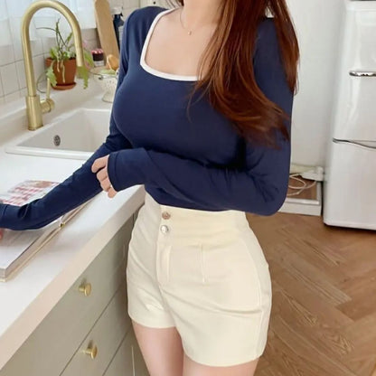 Mio | Elegant High-Waist Shorts