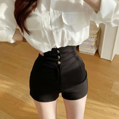 Mio | Elegant High-Waist Shorts