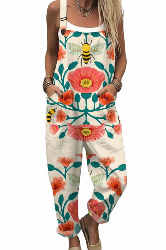 Byron Bay | Relaxed Wide-Leg Overalls