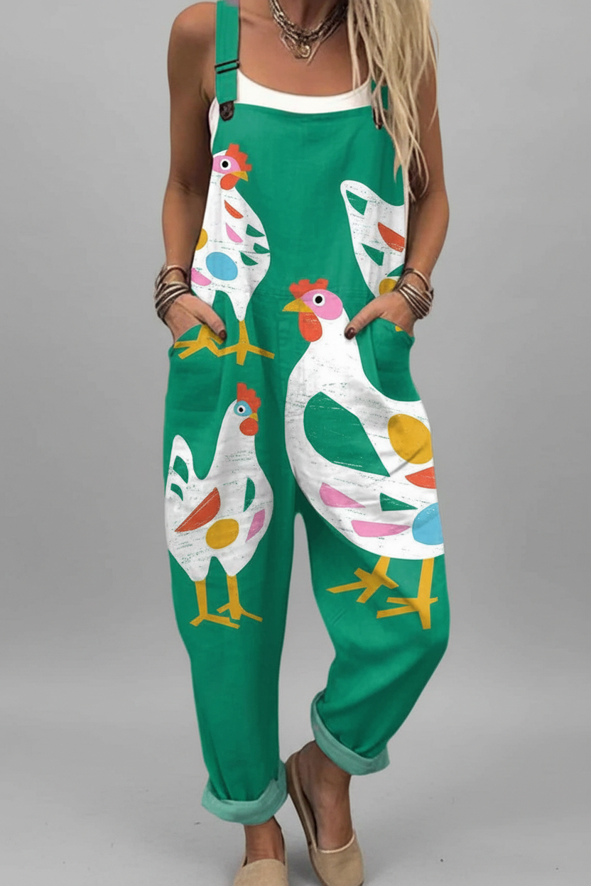 Dunedin | Relaxed Wide-Leg Overalls