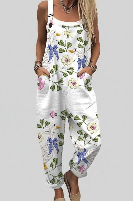 Phillip Island | Relaxed Wide-Leg Overalls