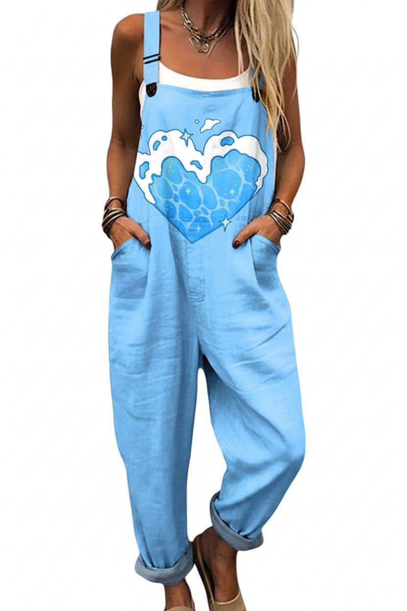 Fiordland | Relaxed Wide-Leg Overalls
