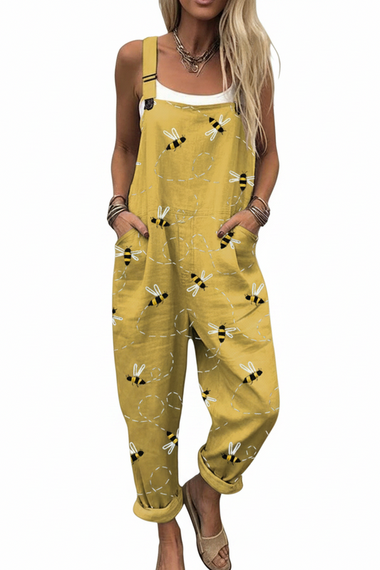 Sunrise Beach | Relaxed Wide-Leg Overalls